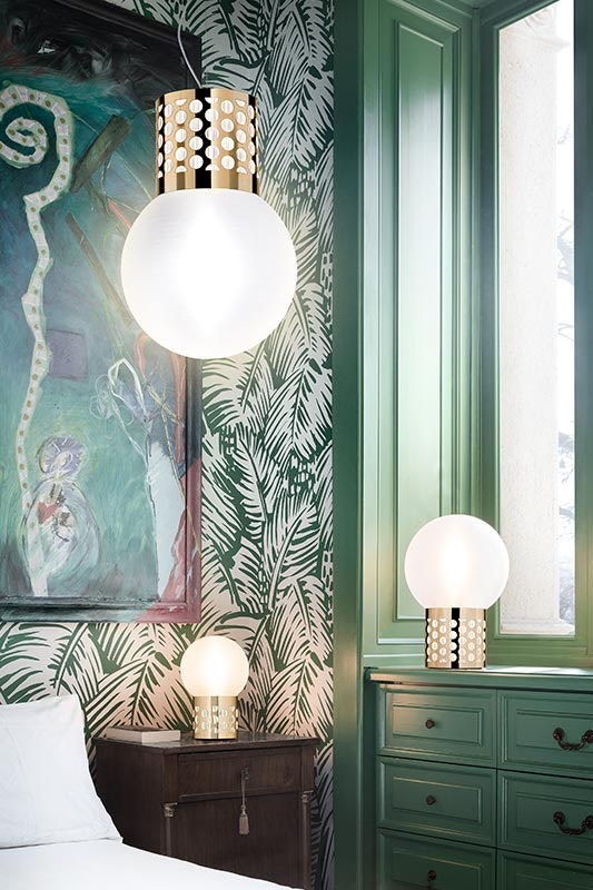 Slamp - Atmosfera Suspension Lamp - Gold
