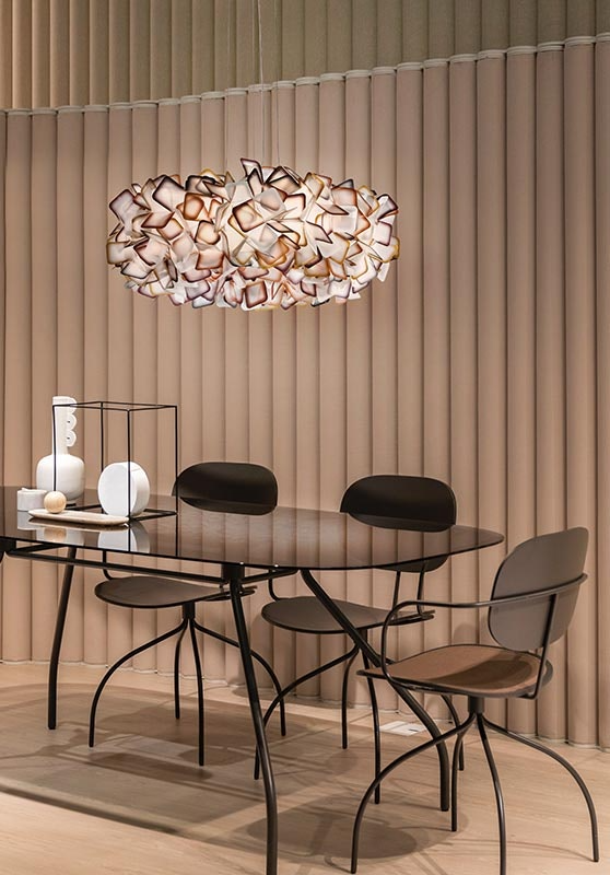 Slamp - Clizia Suspension Lamp - Small - Orange