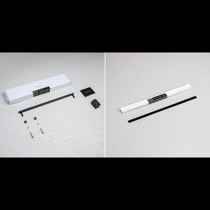 Buster & Punch - Pull Bar Linear - Plate - Black - Large