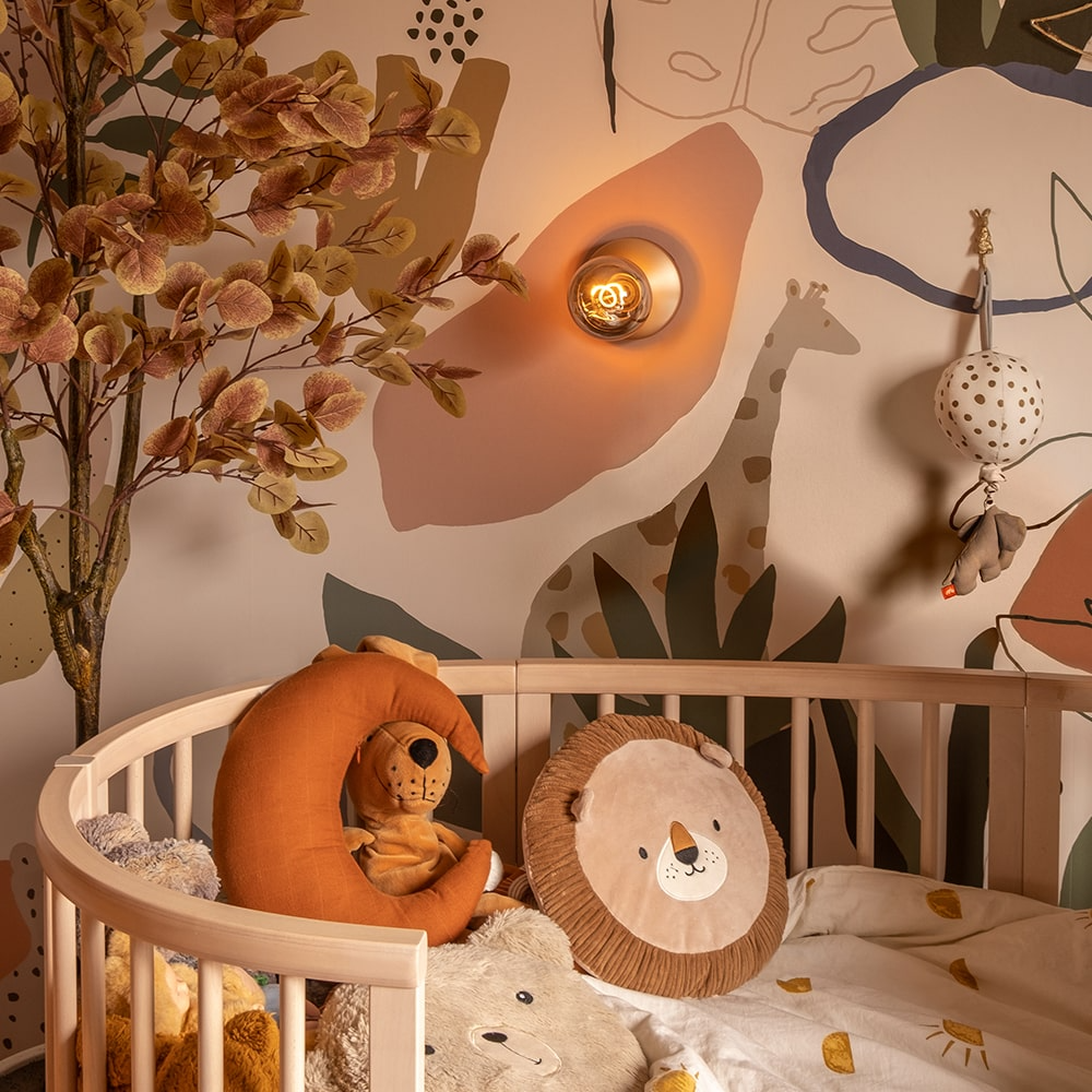 Humble Lights - Bee Wall Light Gold Smoked