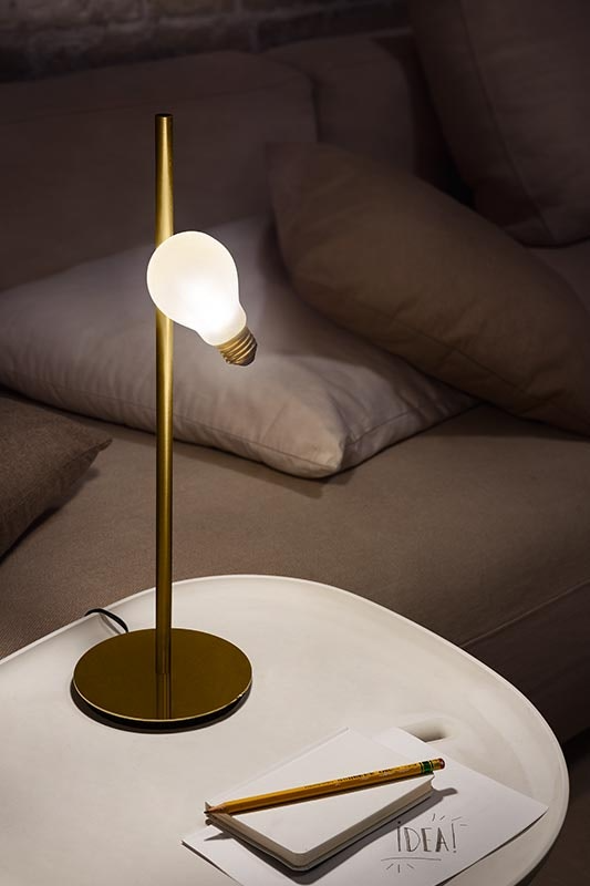 Slamp - Idea Table Lamp - Brass