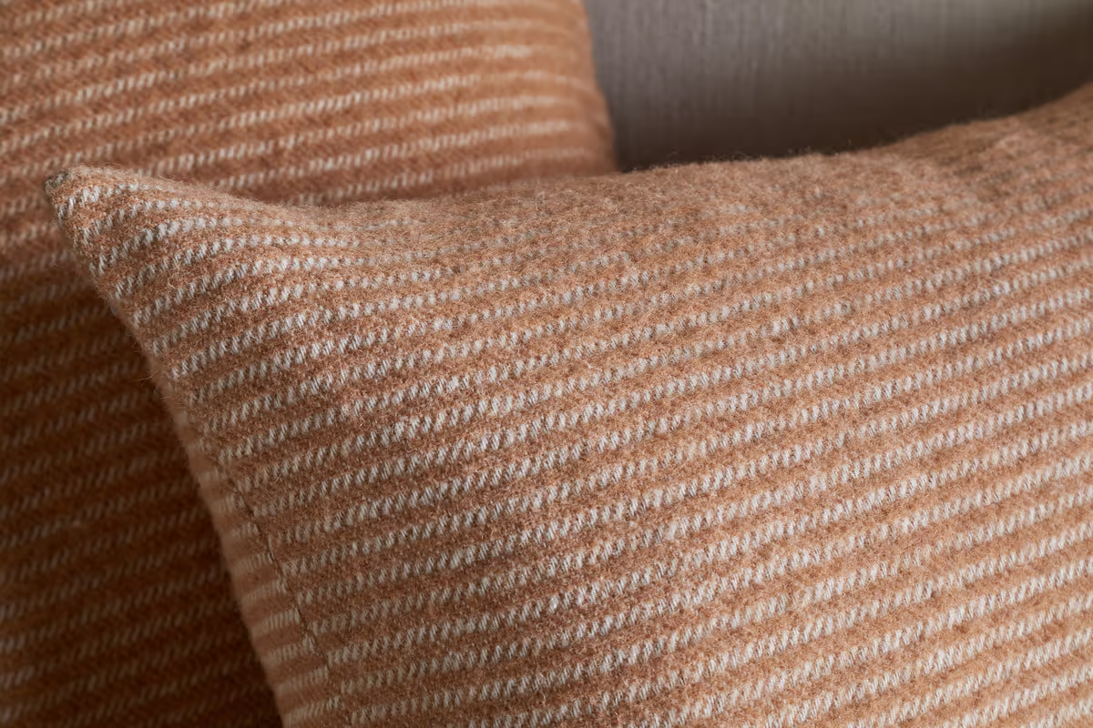 Nkuku - Ilaa Wool Cushion Cover - Sand - 50 x 50cm