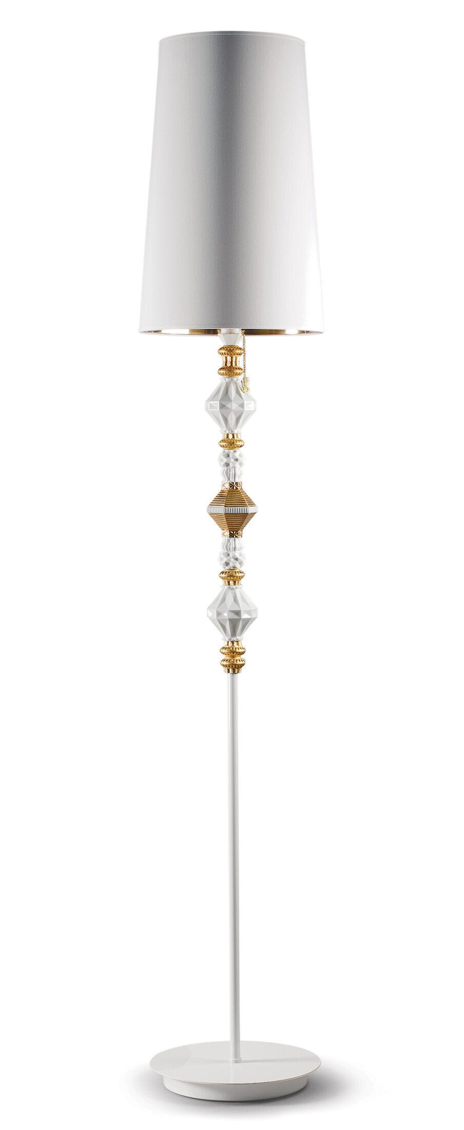 Lladró - Belle de Nuit Floor Lamp II - Golden luster