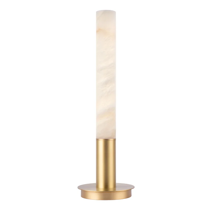 Northern Light - Geo Table Light - Brushed Brass Finish