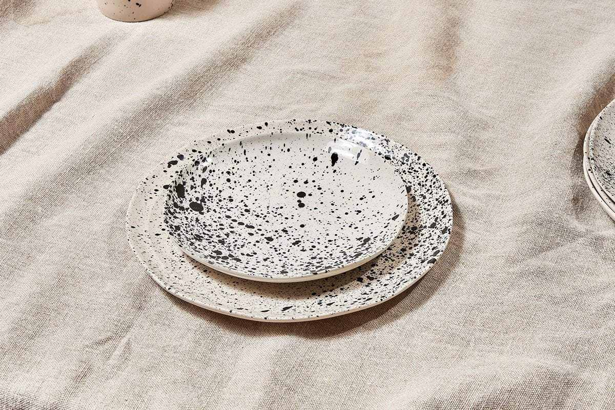 Nkuku - Ama Splatter Plate - Dinner Plate 25cm (dia)