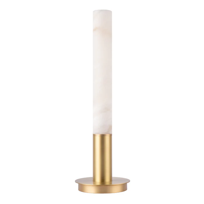 Northern Light - Geo Table Light - Brushed Brass Finish