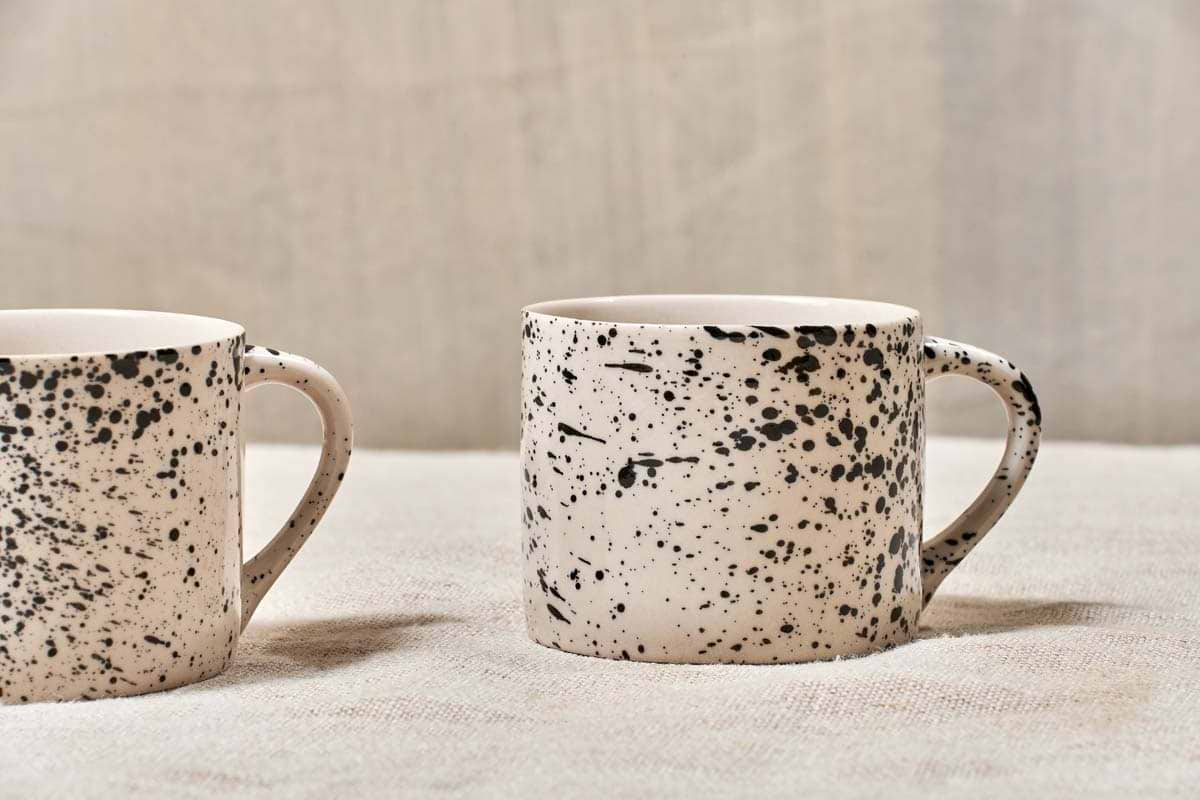 Nkuku - Ama Splatter Mug - Short (Set of 2)