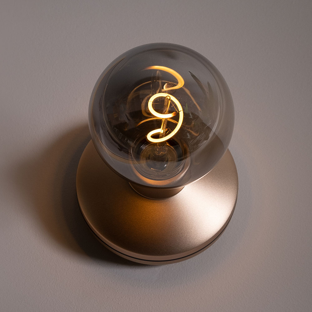 Humble Lights - Bee Wall Light Gold Smoked