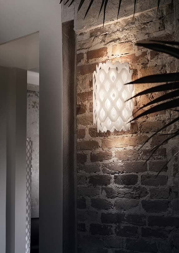 Slamp - Charlotte Applique Wall Lamp - White