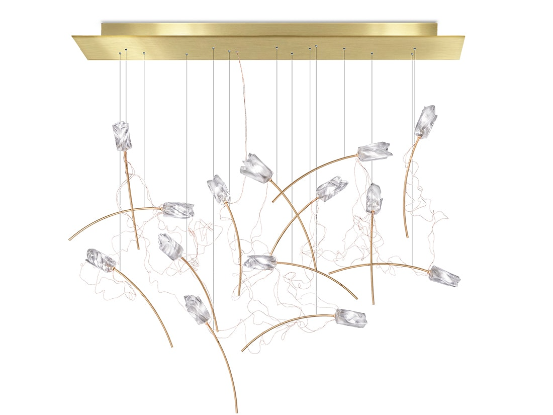 Slamp - Tulip Suspension Lamp - 14 Linear - Prisma