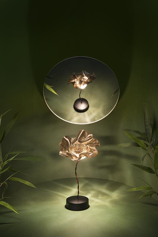 Slamp - Lafleur Battery Table Lamp - Velvet