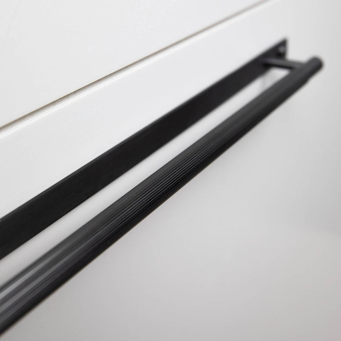 Buster & Punch - Pull Bar Linear - Plate - Black - Small