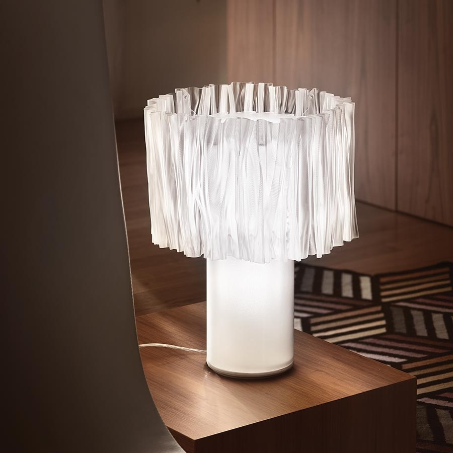 Slamp - Accordéon Table Lamp - White