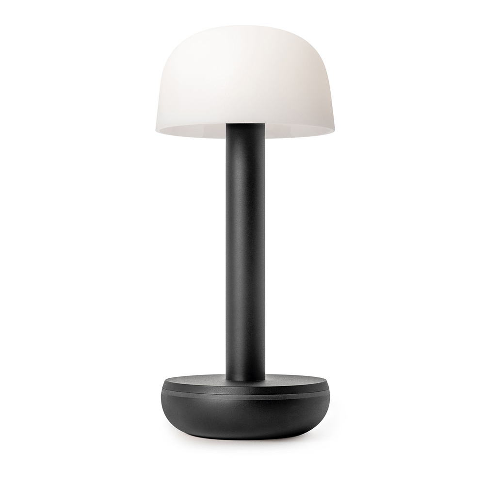 Humble Lights - Two Table Light Black PC Frosted