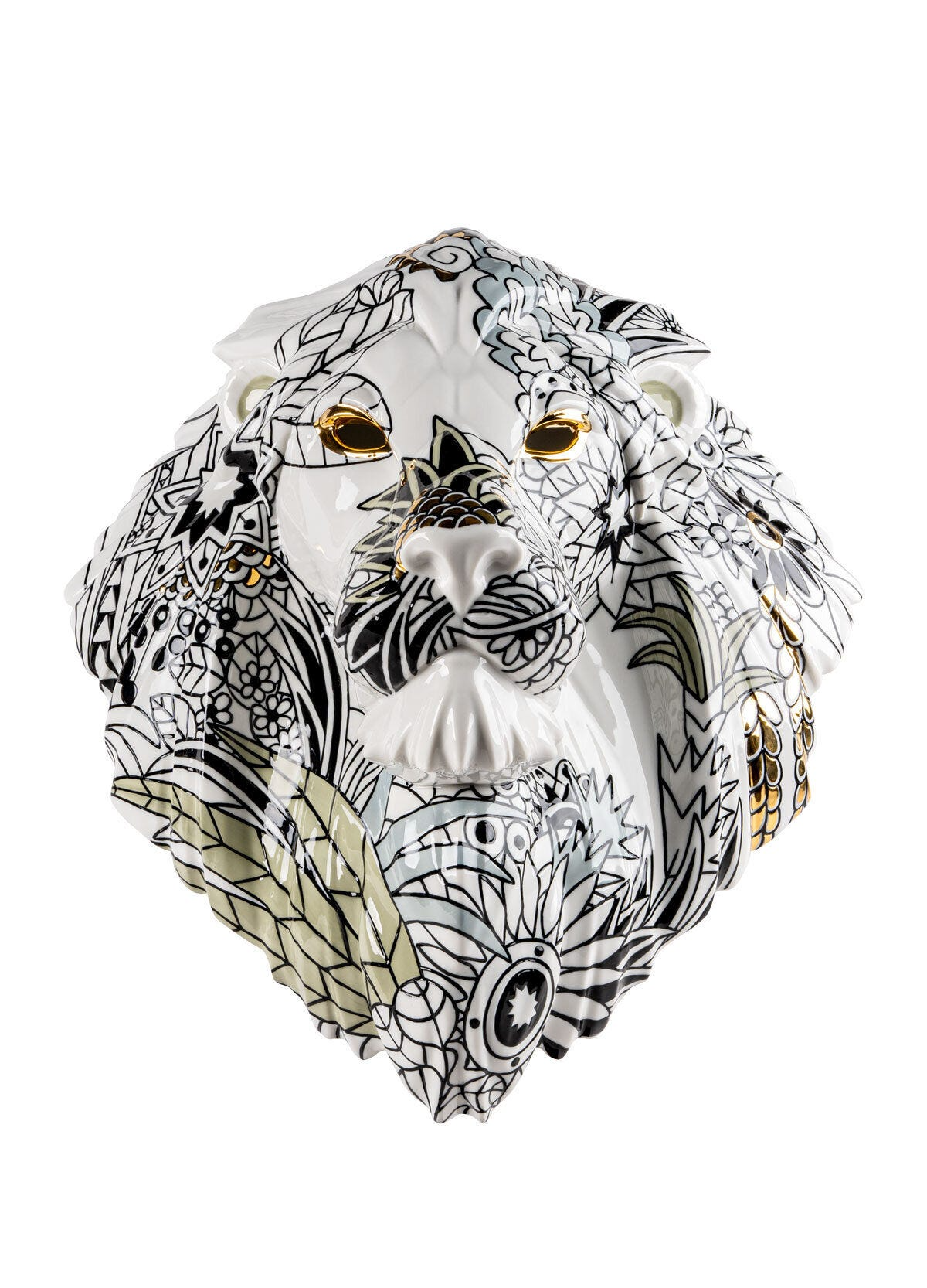 Lladró - Lion Mask - Wild Nature