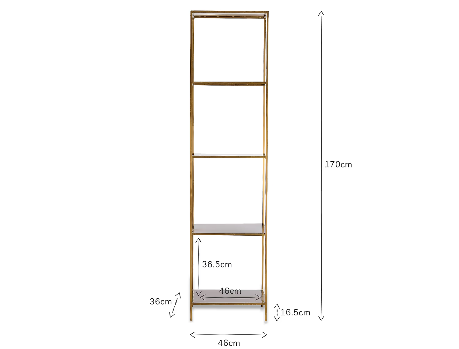 Nkuku - Mahi Shelving Unit - Narrow