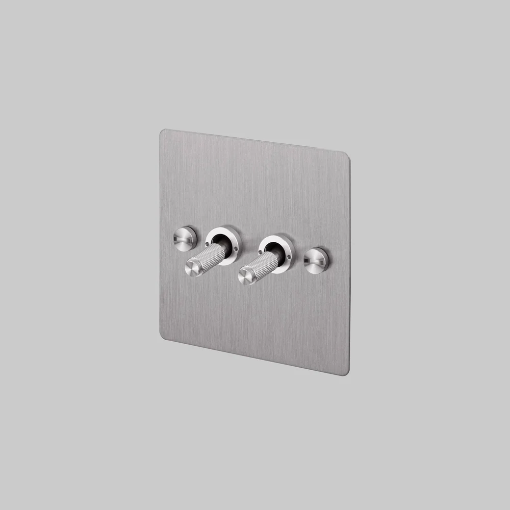 Buster & Punch - 2G Toggle 2-Way Cross - Steel Finish