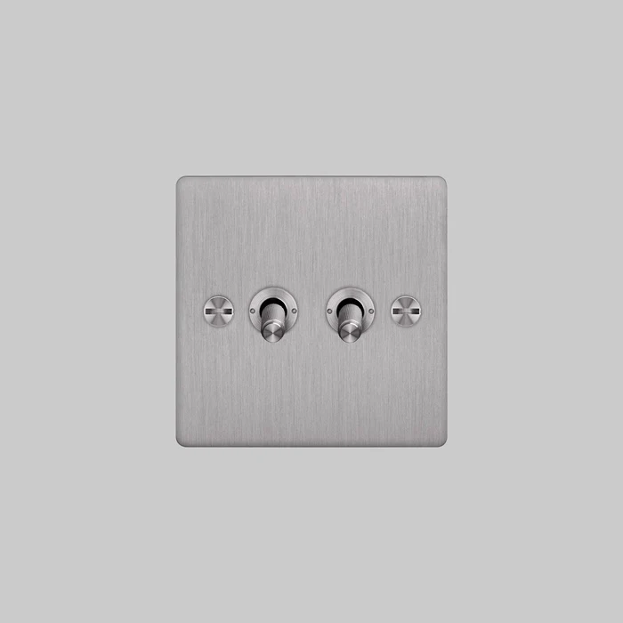 Buster & Punch - 2G Toggle 2-Way Cross - Steel Finish