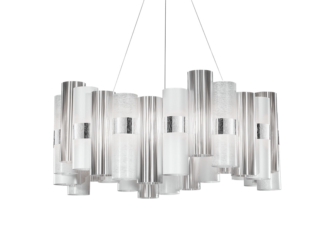 Slamp - La Lollo Suspension Lamp - Large - White