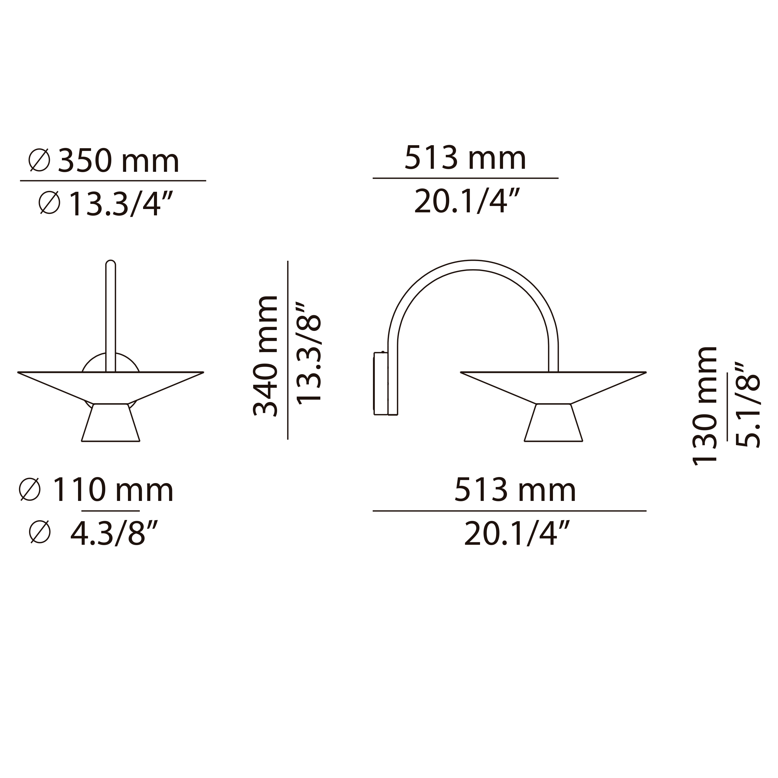 Estiluz - Belt Wall Lights - 4140 - 94 Champagne