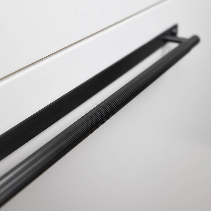 Buster & Punch - Pull Bar Linear - Plate - Black - Small