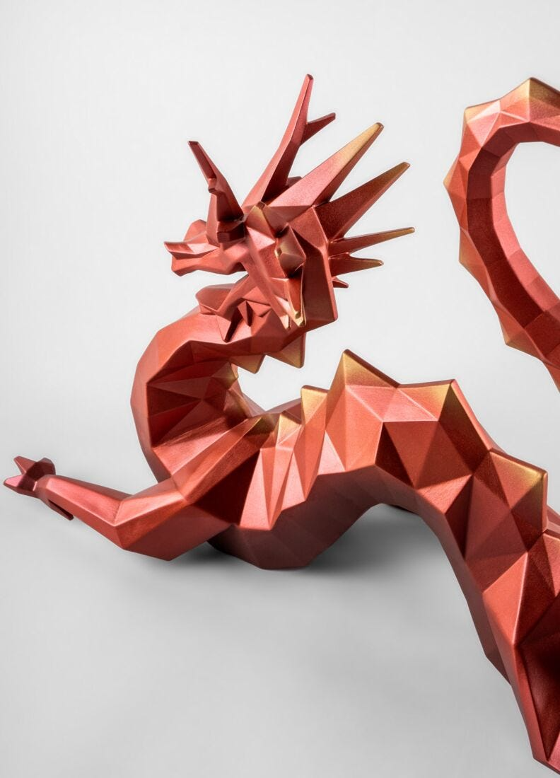 Lladró - Dragon Sculpture - Limited Edition
