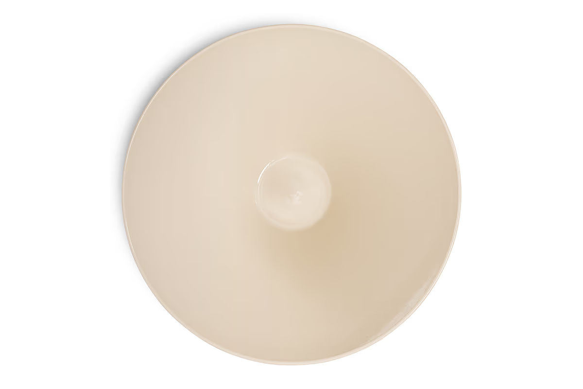 Nkuku - Patthar Serving Bowl - Cream & Clay - Medium