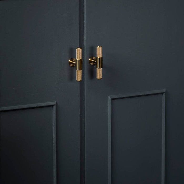 Buster & Punch - T-Bar Cross - Nude - Brass