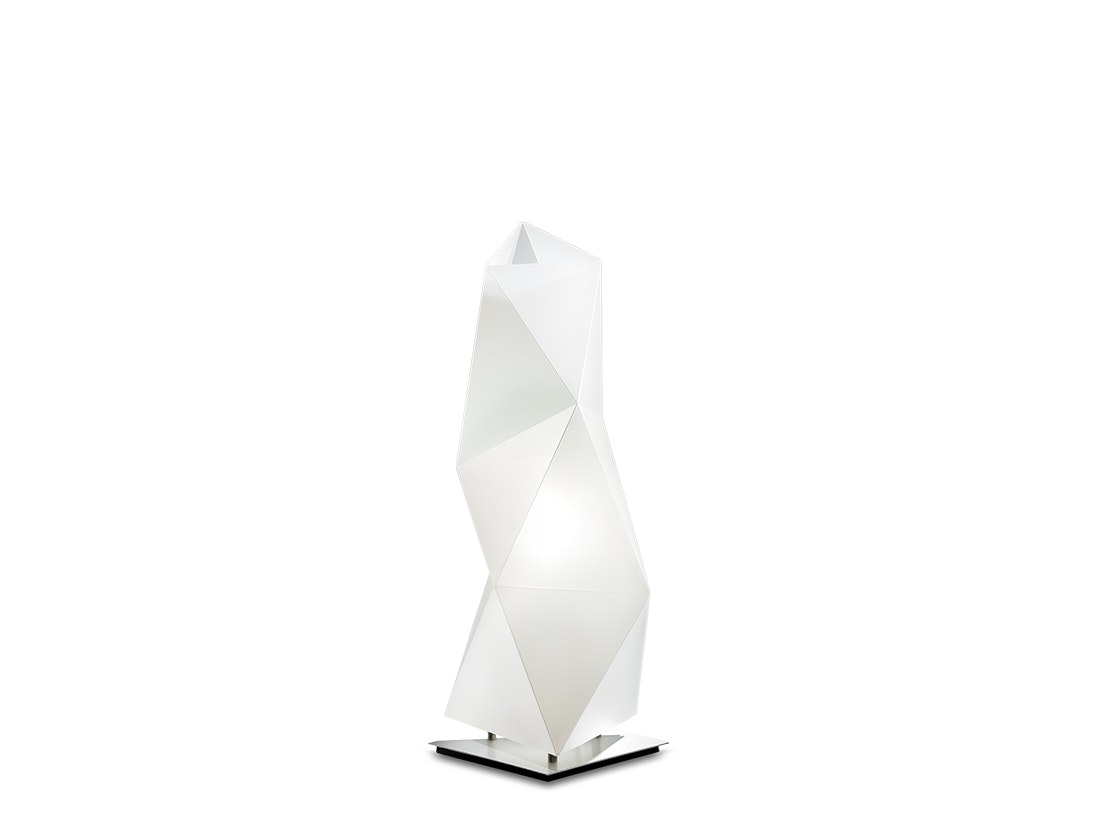 Slamp - Diamond Table Lamp - White