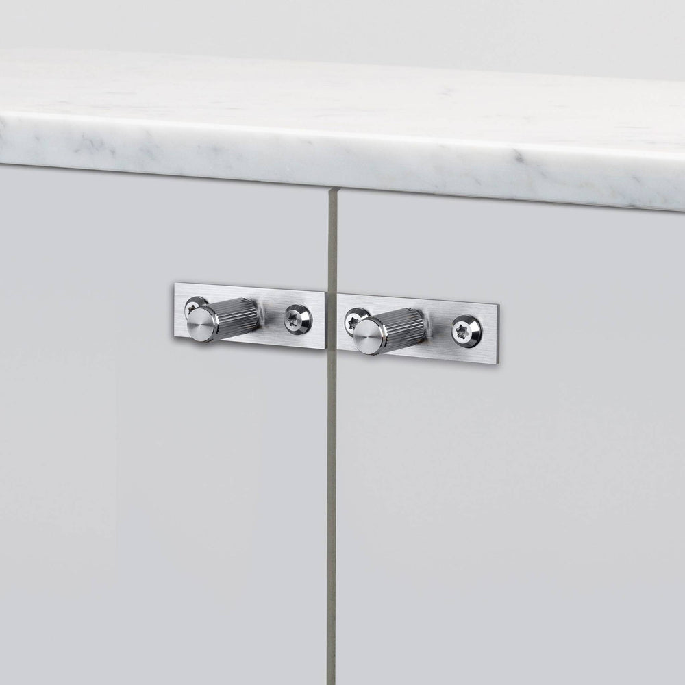 Buster & Punch - Furniture Knob Linear - Plate - Steel