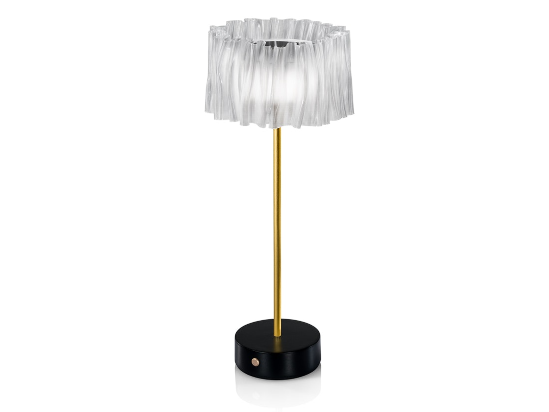 Slamp - Accordéon Battery Table Lamp - Prisma/Black