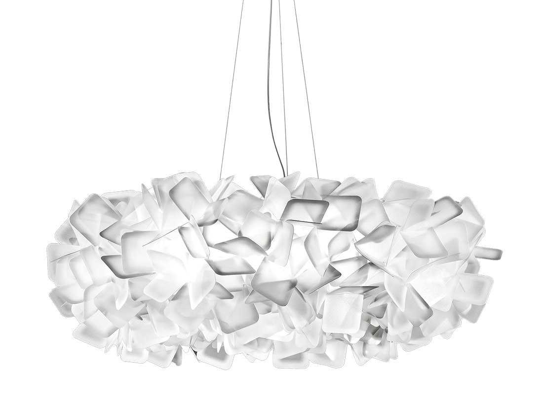 Slamp - Clizia Suspension Lamp - Large - White
