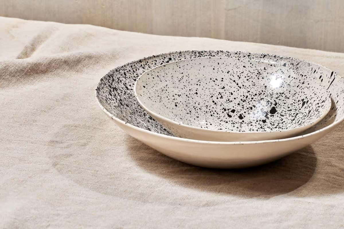 Nkuku - Ama Splatter Serving Bowl - Large