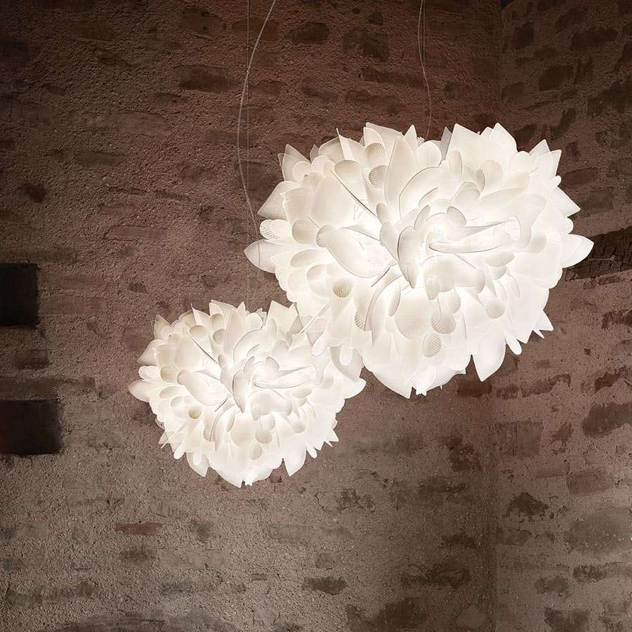 Slamp - Veli Foliage Suspension Lamp - Large - Transparent Wire