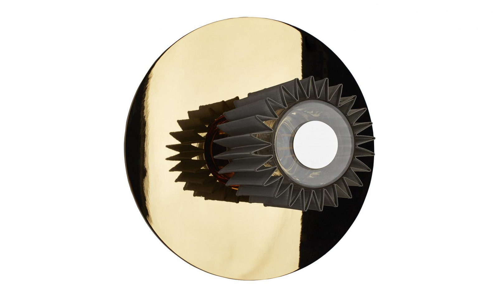 Dcw-Editions - In The Sun Wall Lamp - Gold - Silver - 270