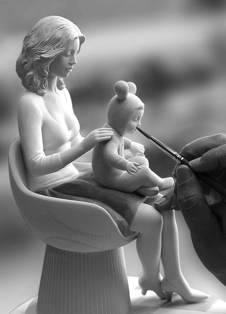 Lladró - The Family Portrait Sculpture