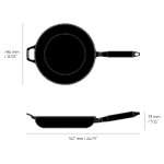 Buster & Punch - Pan Cross - 28CM - Staub - Steel