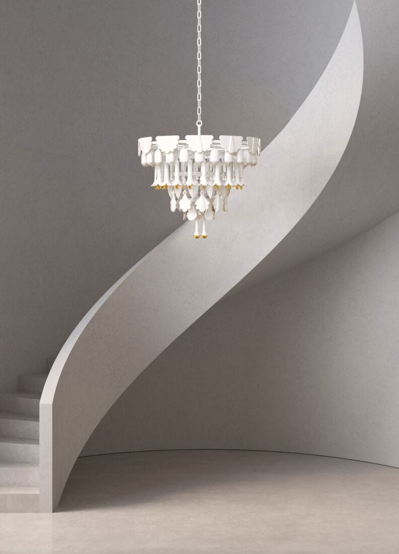 Lladró - Seasons Chandelier 70 - Sunrise