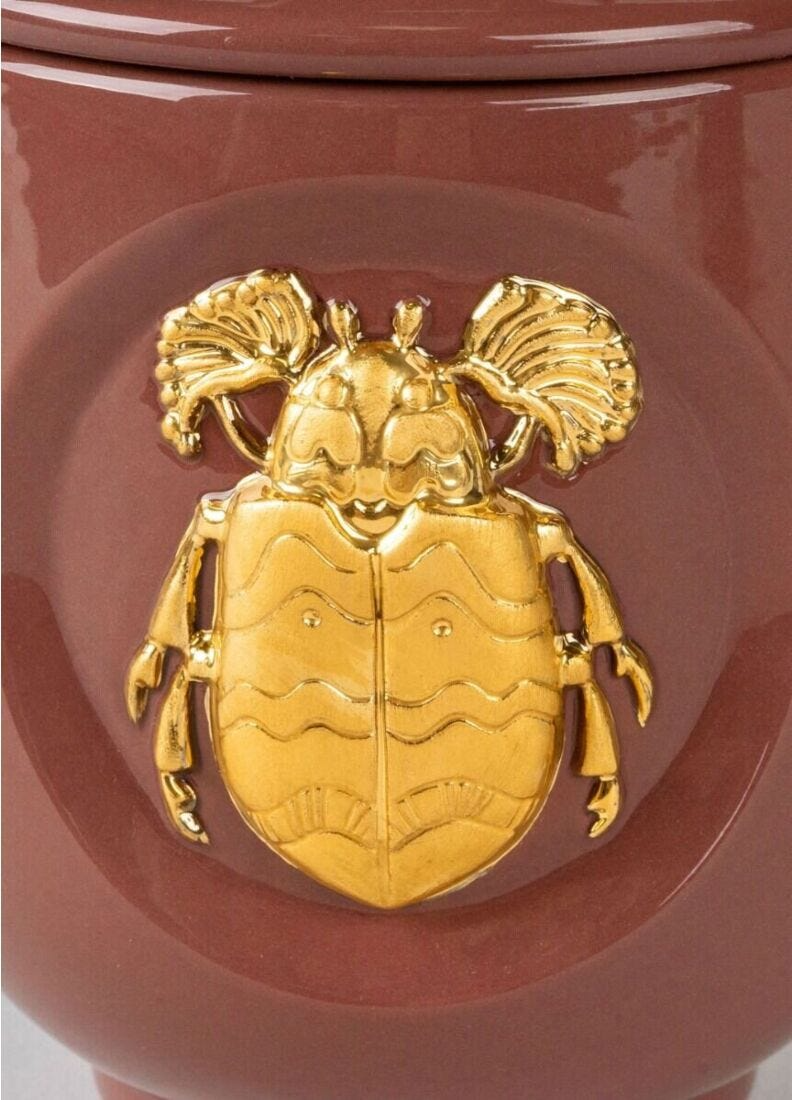 Lladró - Scarab Perfume Diffuser Luxurious Animals - Moonlight Scent