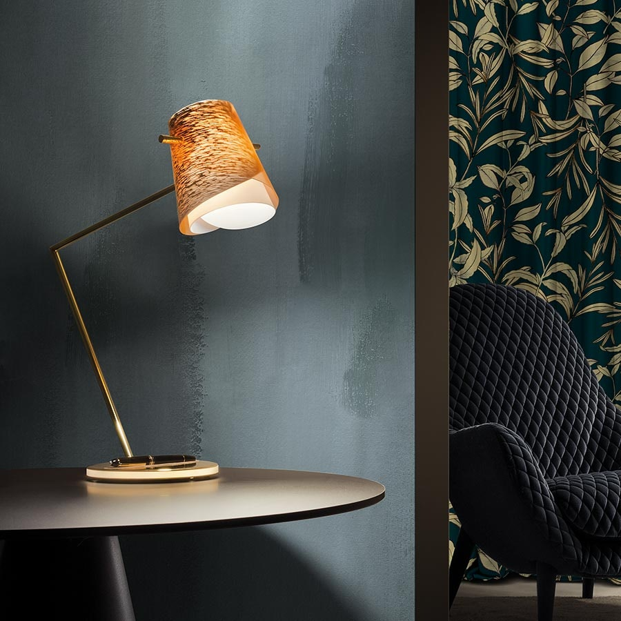 Slamp - Overlay Table Lamp - Brass