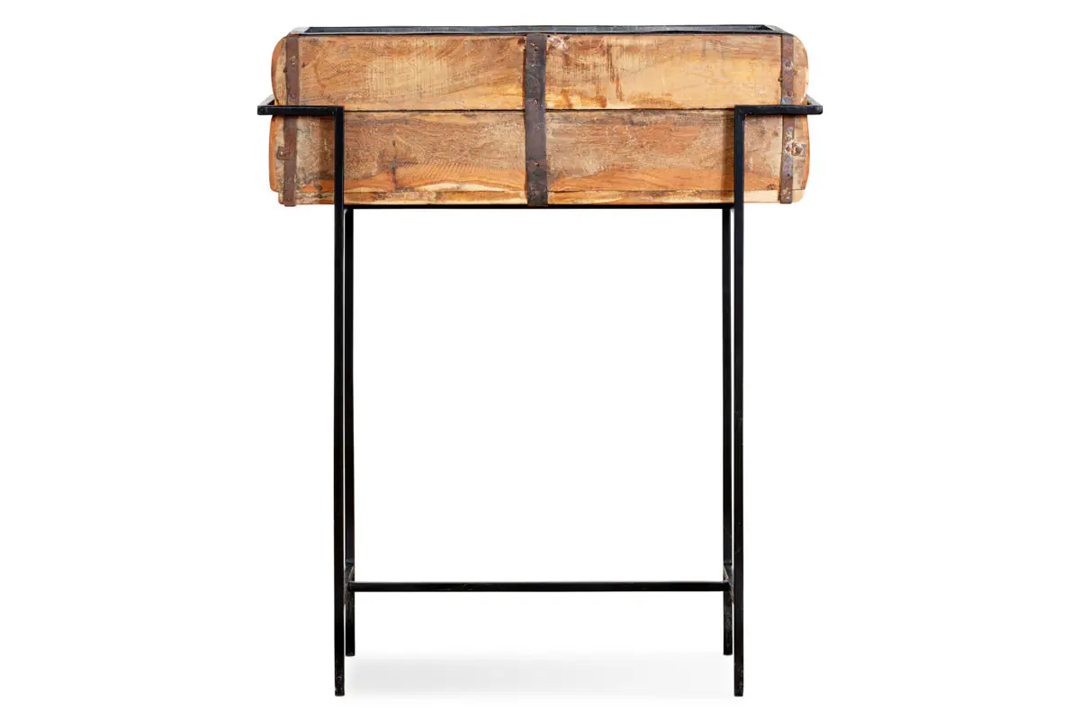 Nkuku - Amazzi Indoor Planter Stand - Natural & Black - Large