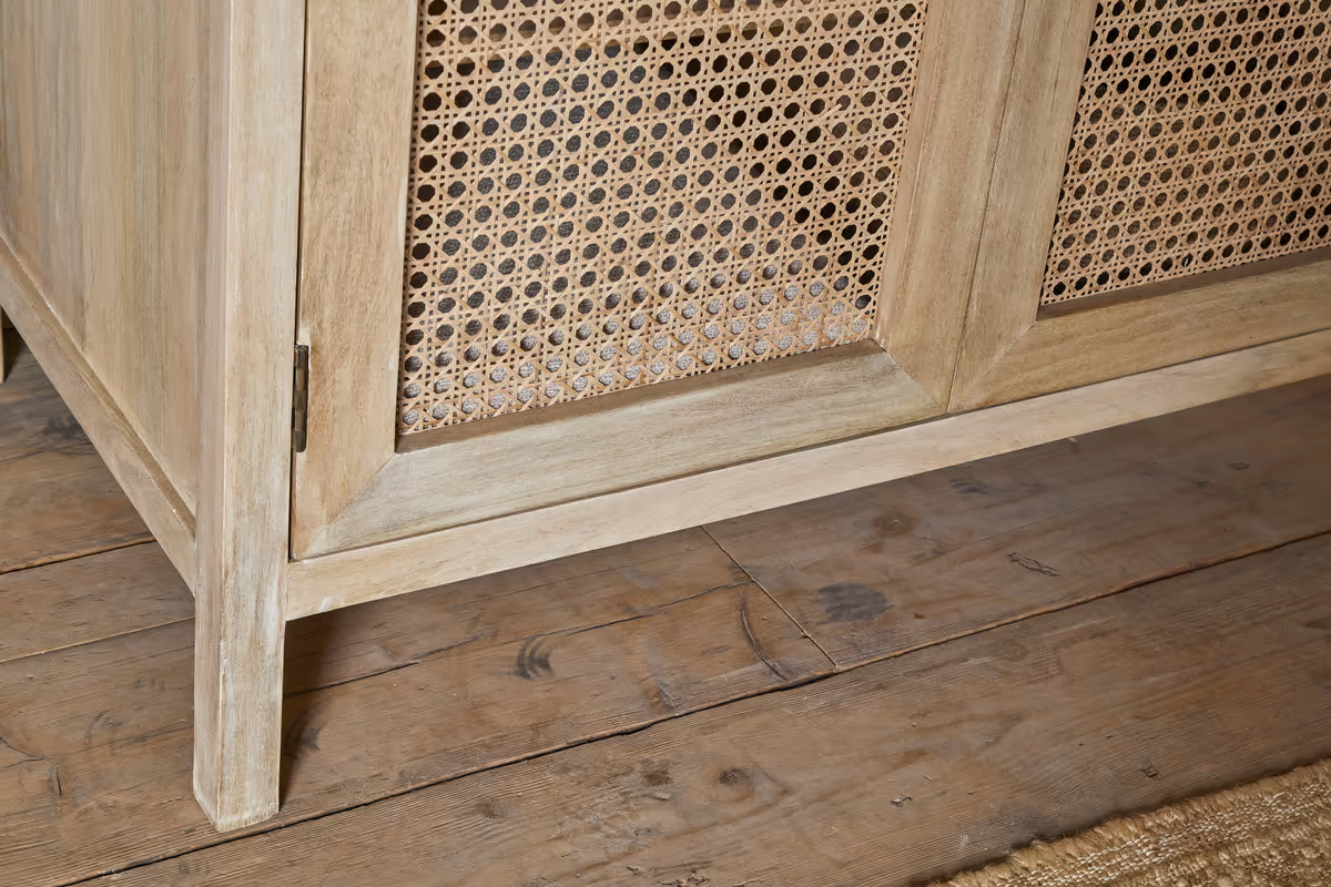 Nkuku - Kanz Mango Wood Wardobe - Natural