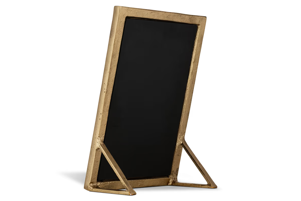 Nkuku - Baja Standing Mirror - Antique Brass