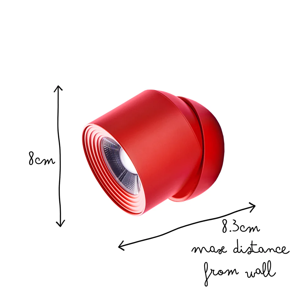 Pooky - Scoon Rechargeable Wall Light - Firecracker