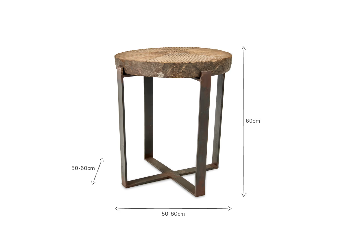 Nkuku - Chakala Wooden Side Table
