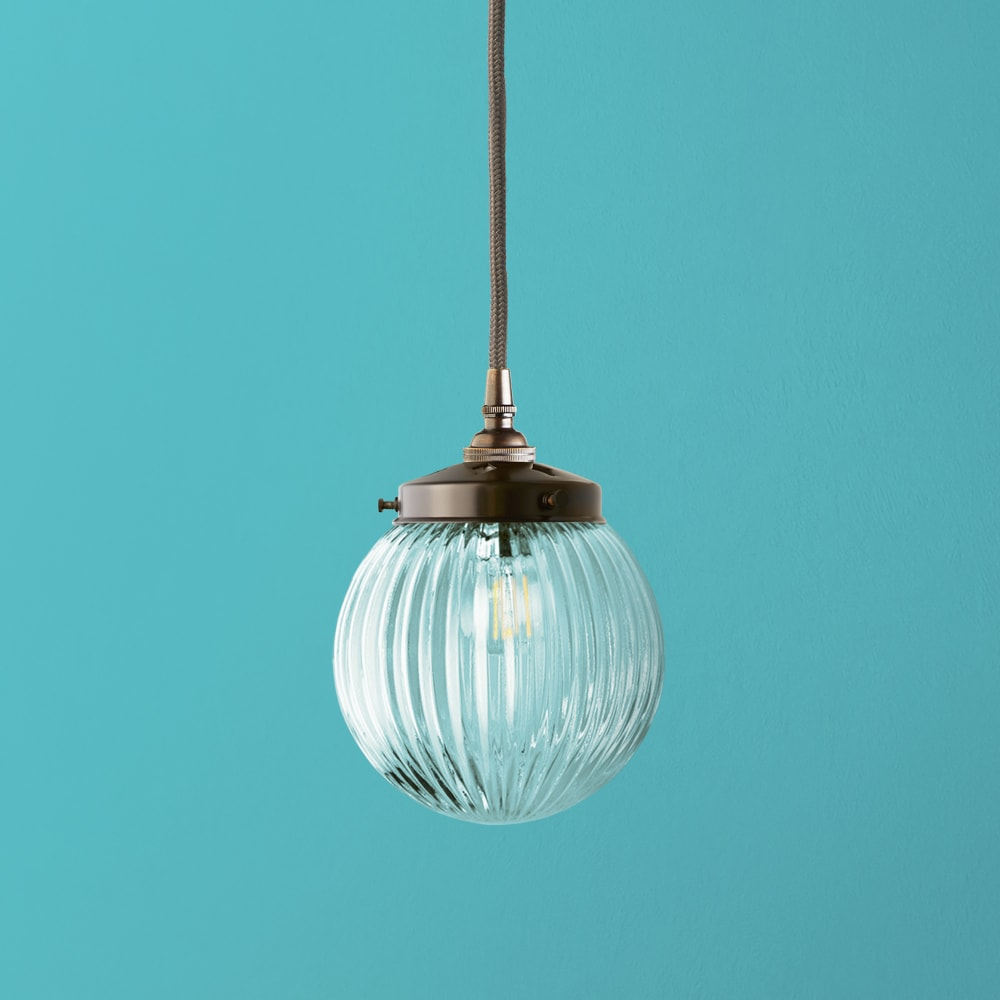 Pooky - Espere Pendant Light Shade - Smaller - Prismatic Glass
