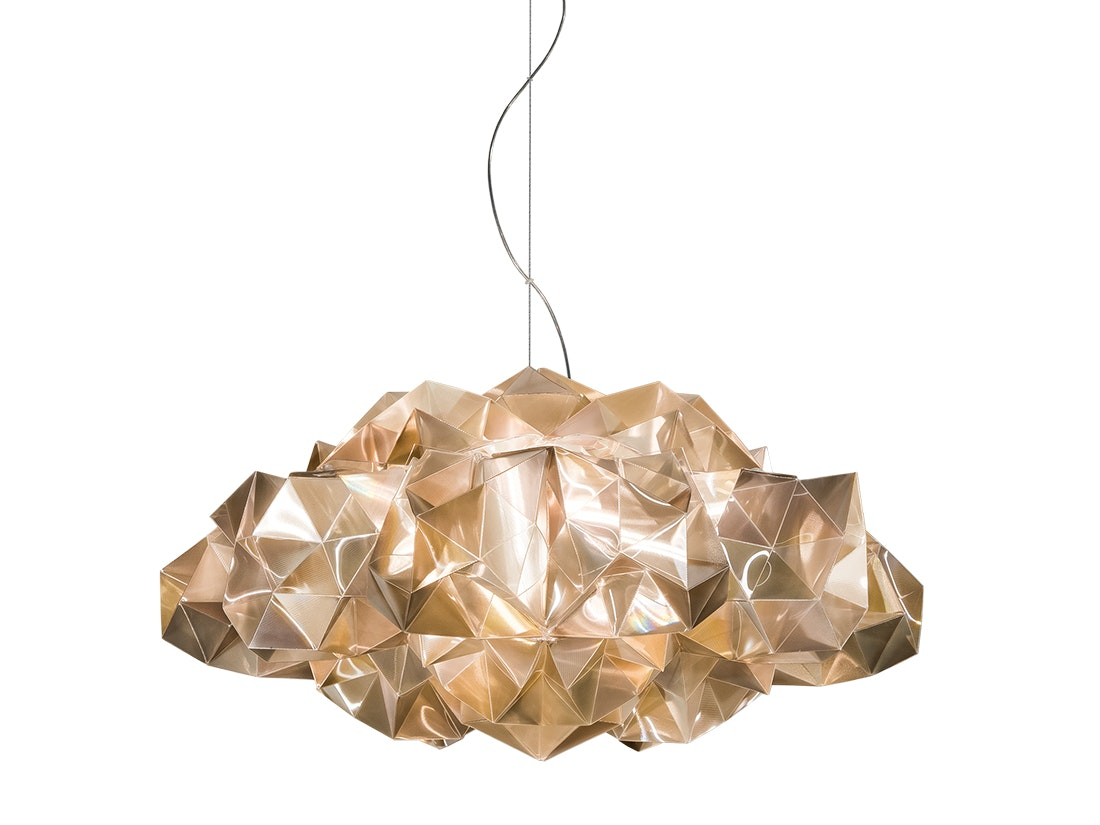 Slamp - Drusa Suspension Lamp - Velvet