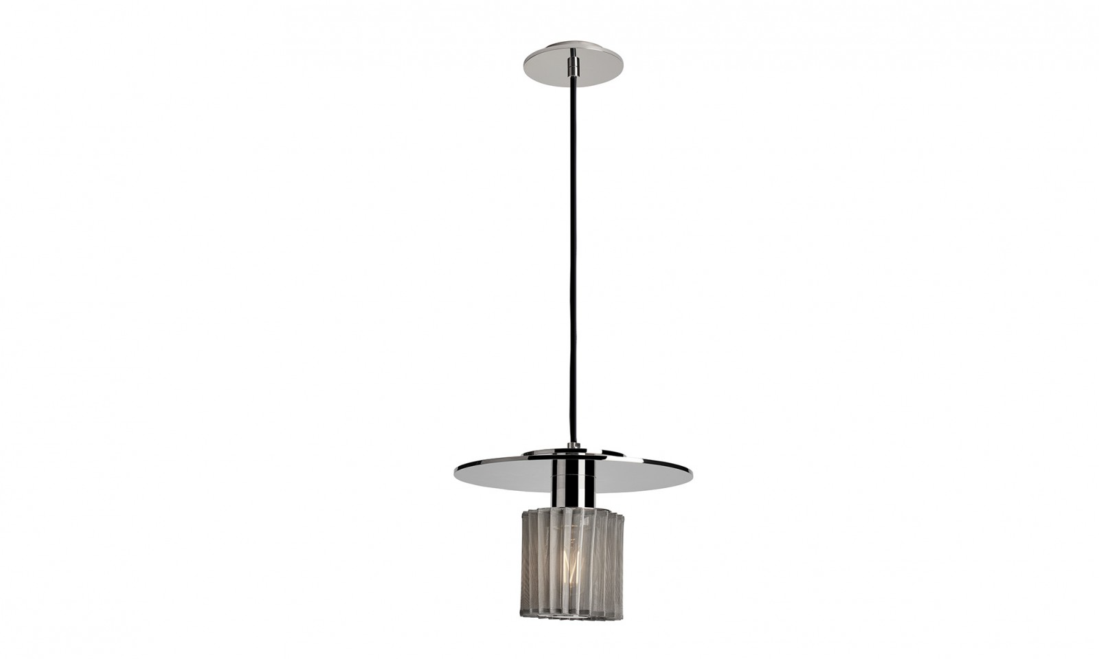 Dcw-Editions - In The Sun Pendant Lamp - Silver - Silver - 270 mm