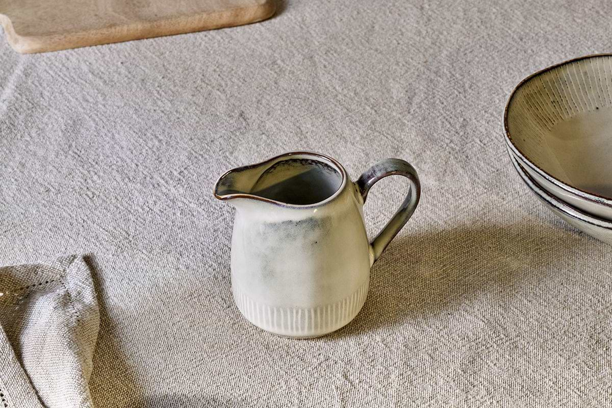 Nkuku - Malia Jug - Cream - Small