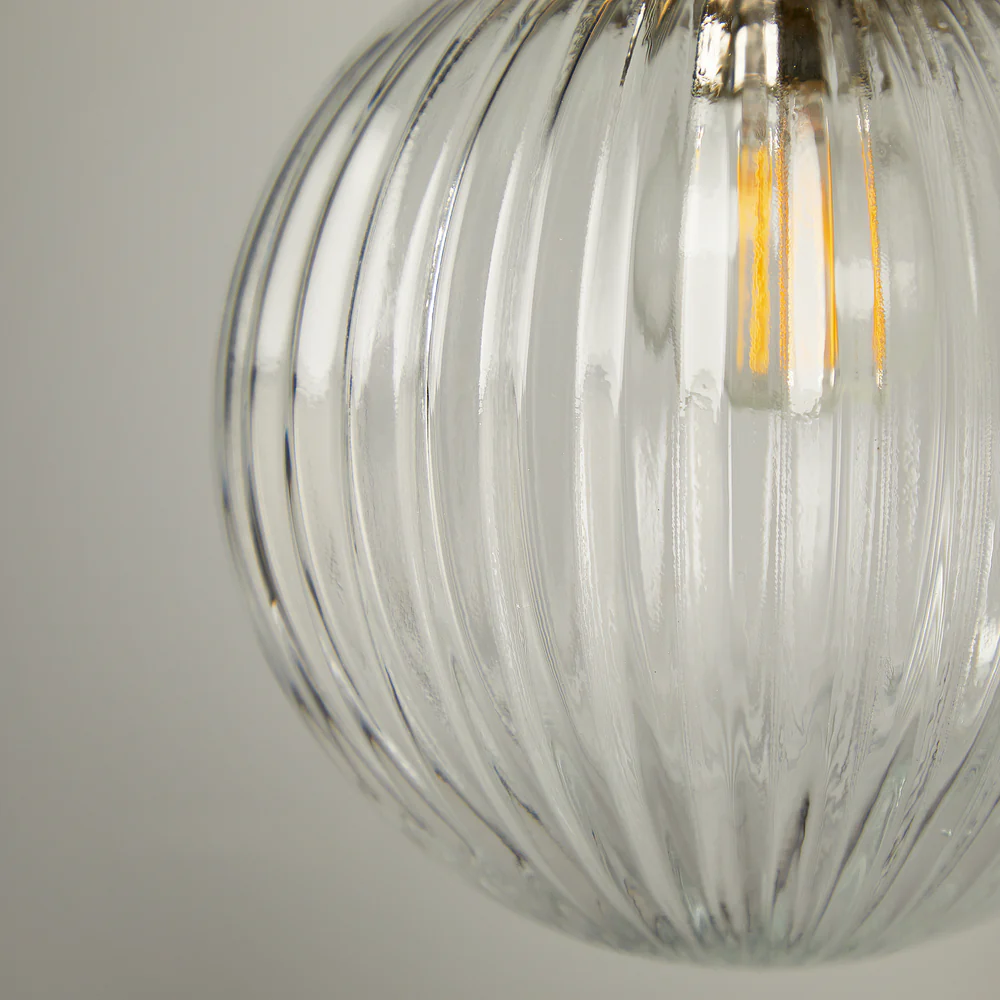 Pooky - Espere Pendant Light Shade - Smaller - Prismatic Glass